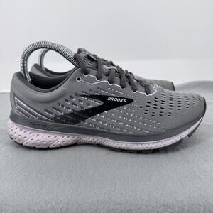 Brooks Ghost 13 Shoes Womens Size 8 Gray Running Neutral Cushion DNA LOFT Road